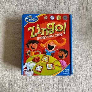 THINKFUN Zingo! Bingo with a Zing Award Winning Pre-reading Game for Ages 4 +
